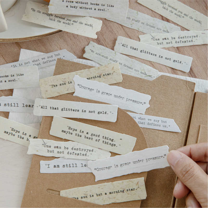 Cardstock Paper Pack - กระดาษแข็งสไตล์เรโทร 20 ชิ้น/แพ็ค สำหรับงาน DIY ทำมือ