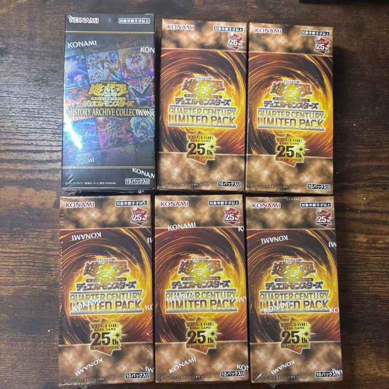 Cardstock Paper Pack - การ์ดเกม YuGiOh ฉบับภาษาญี่ปุ่น ชุด QCLP ครบรอบ
