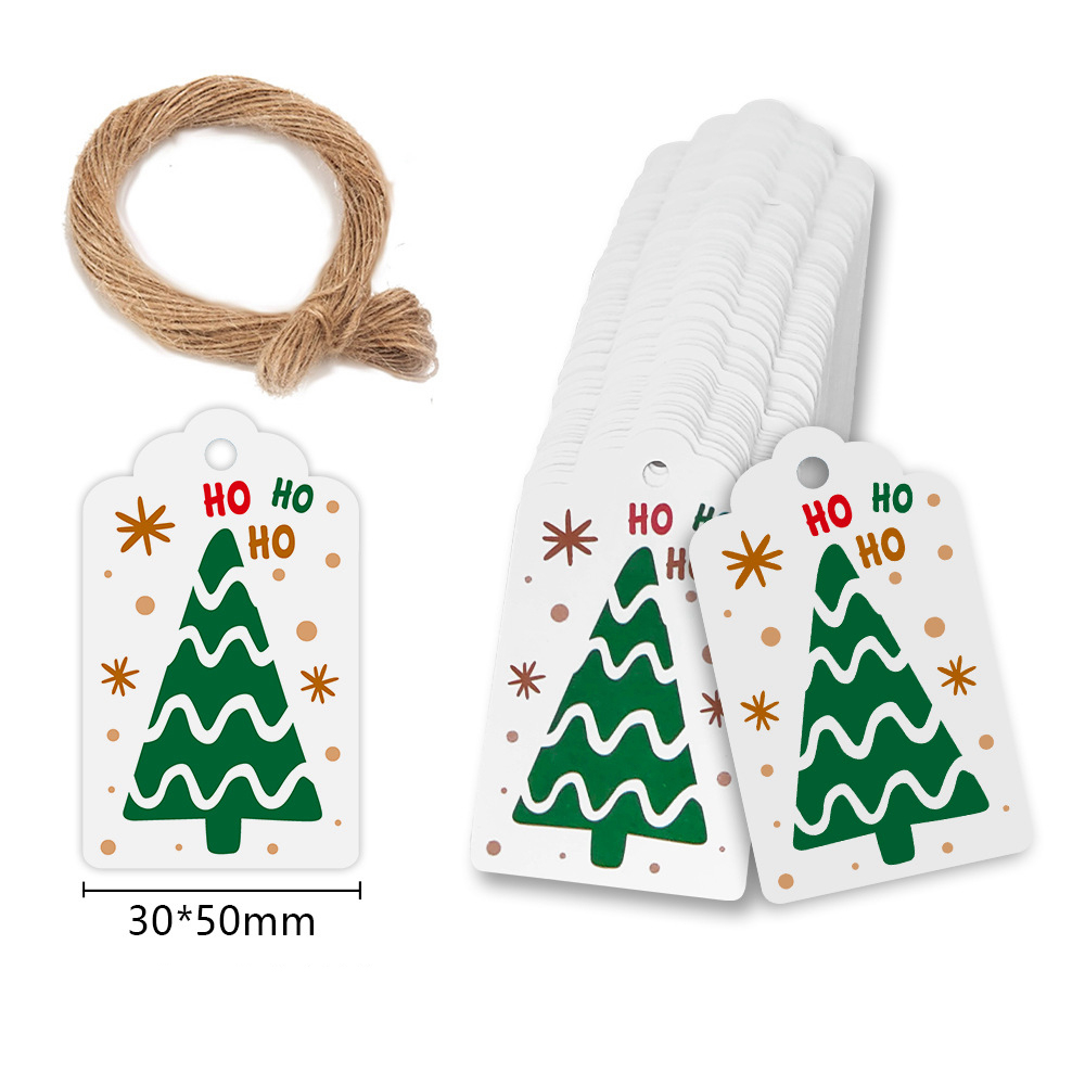 Cardstock Paper Pack - Merry Christmas หมวดหมู่กระดาษคราฟท์การ์ดป้าย DIY Hang Tags