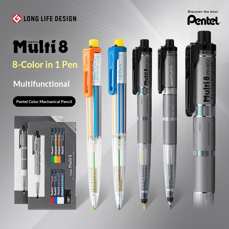 Staedtler Pencil Lumocolor - เพนเทล มัลติ 8 ดินสอกดสีอเนกประสงค์ 2.0 มม.
