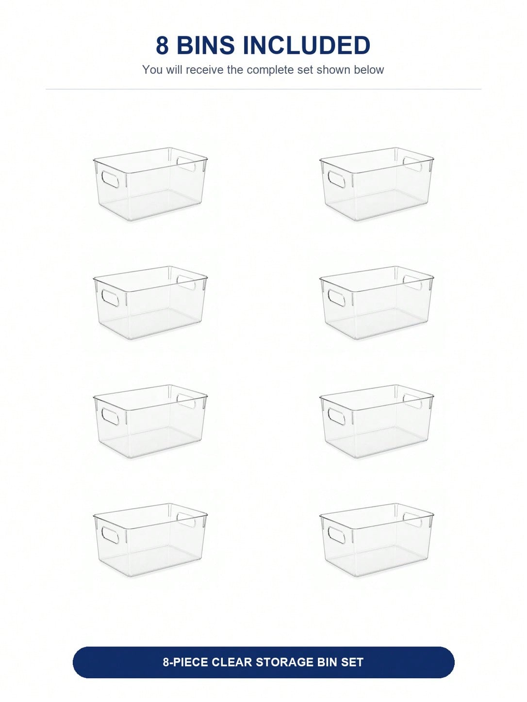 ชุดกล่องเก็บของใส 8 ชิ้นพร้อมห - Stationery Warehouse บทวิจารณ์และราคา