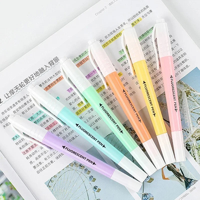 STONEGO 6PCS Dual Tip Highligh - Highlighter Set Pastel บทวิจารณ์และราคา