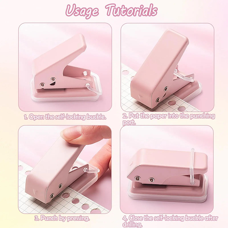 เครื่องเจาะกระดาษแบบพกพา 1 รู  - Office Supply Office Stationery Items บทวิจารณ์และราคา