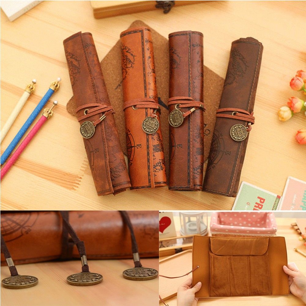 กระเป๋าใส่ปากกาและเครื่องเขียน - Pen Pouch Roll บทวิจารณ์และราคา