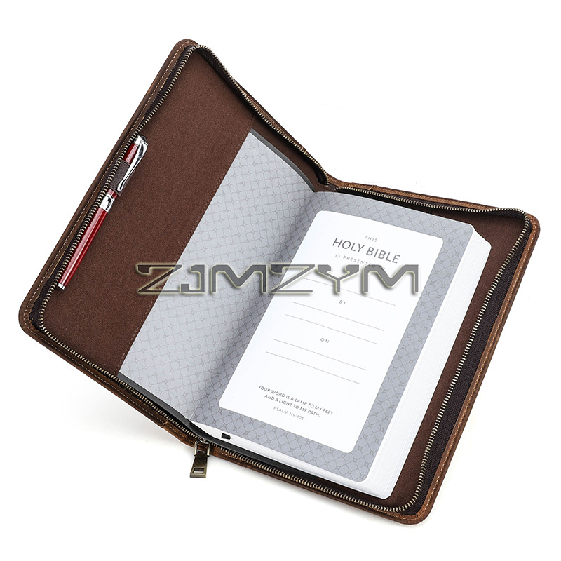 ปกสมุดหนังย้อนยุค ซิปทำมือ ปกห - Stationery Supplies Business บทวิจารณ์และราคา