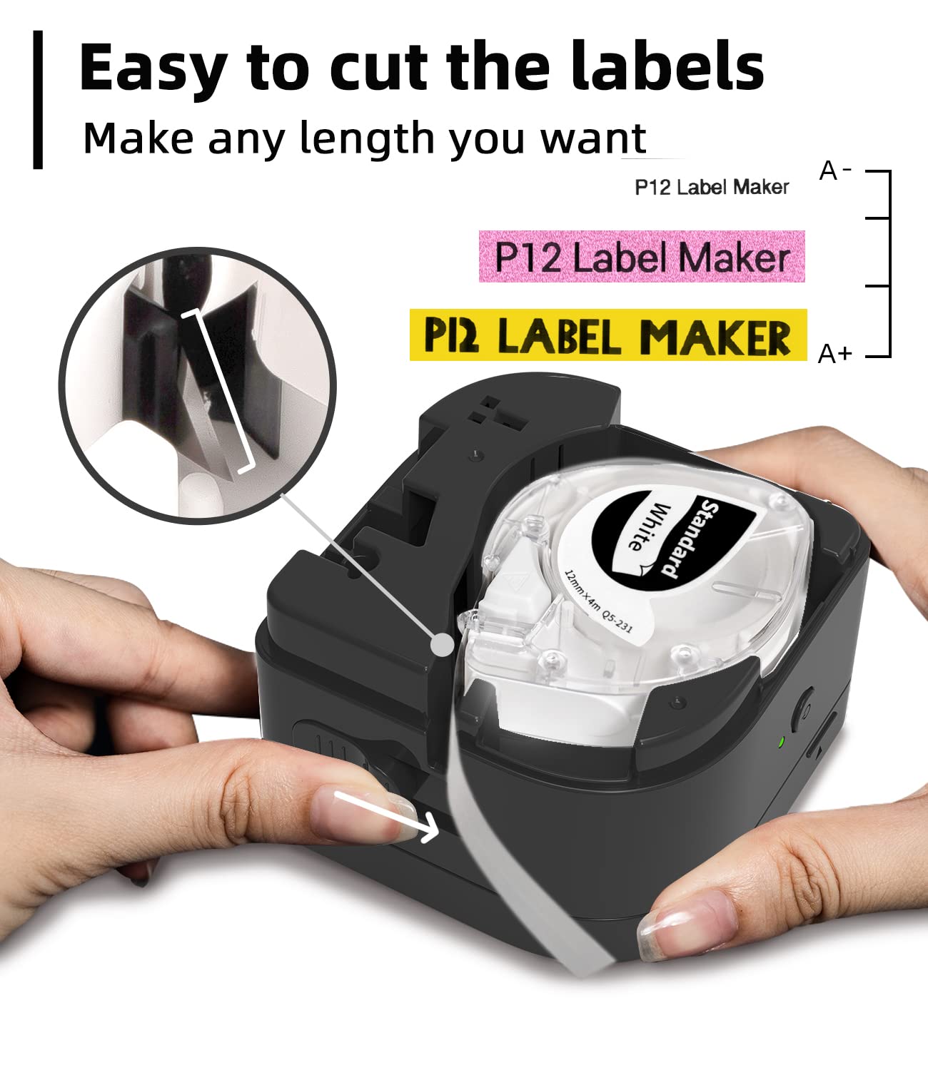 Phomemo P12 P12Pro Label Maker - Label Printer Tape บทวิจารณ์และราคา