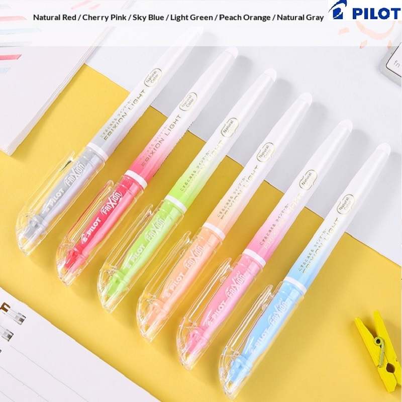 ปากกาไฮไลท์แบบลบได้ PILOT SW-F - Highlighter Set Pastel บทวิจารณ์และราคา