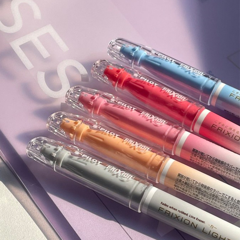 ปากกาไฮไลท์แบบลบได้ PILOT SW-F - Highlighter Set Pastel บทวิจารณ์และราคา