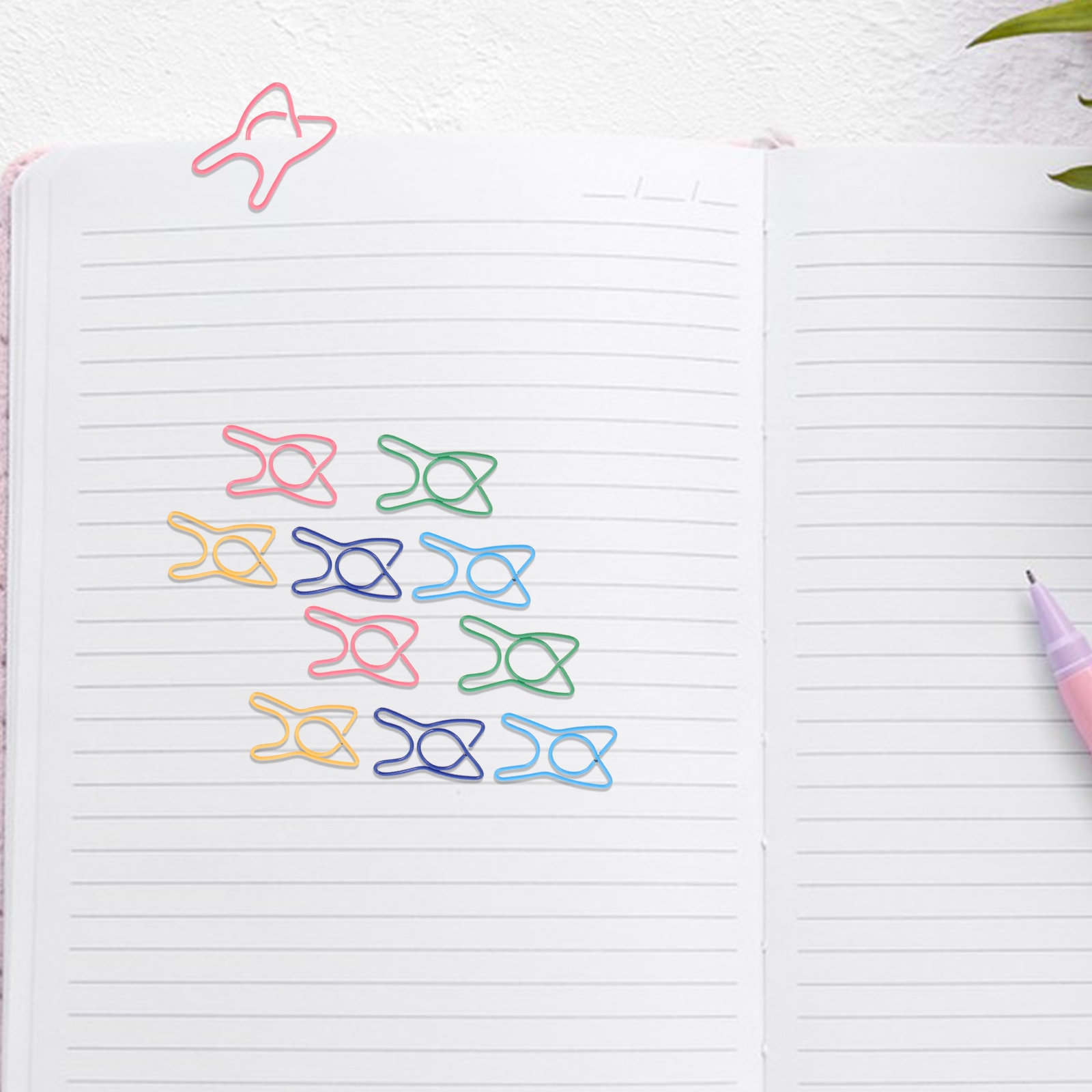 คลิปหนีบกระดาษรูปฟัน 100 ชิ้น  - Binder Clip Assorted บทวิจารณ์และราคา