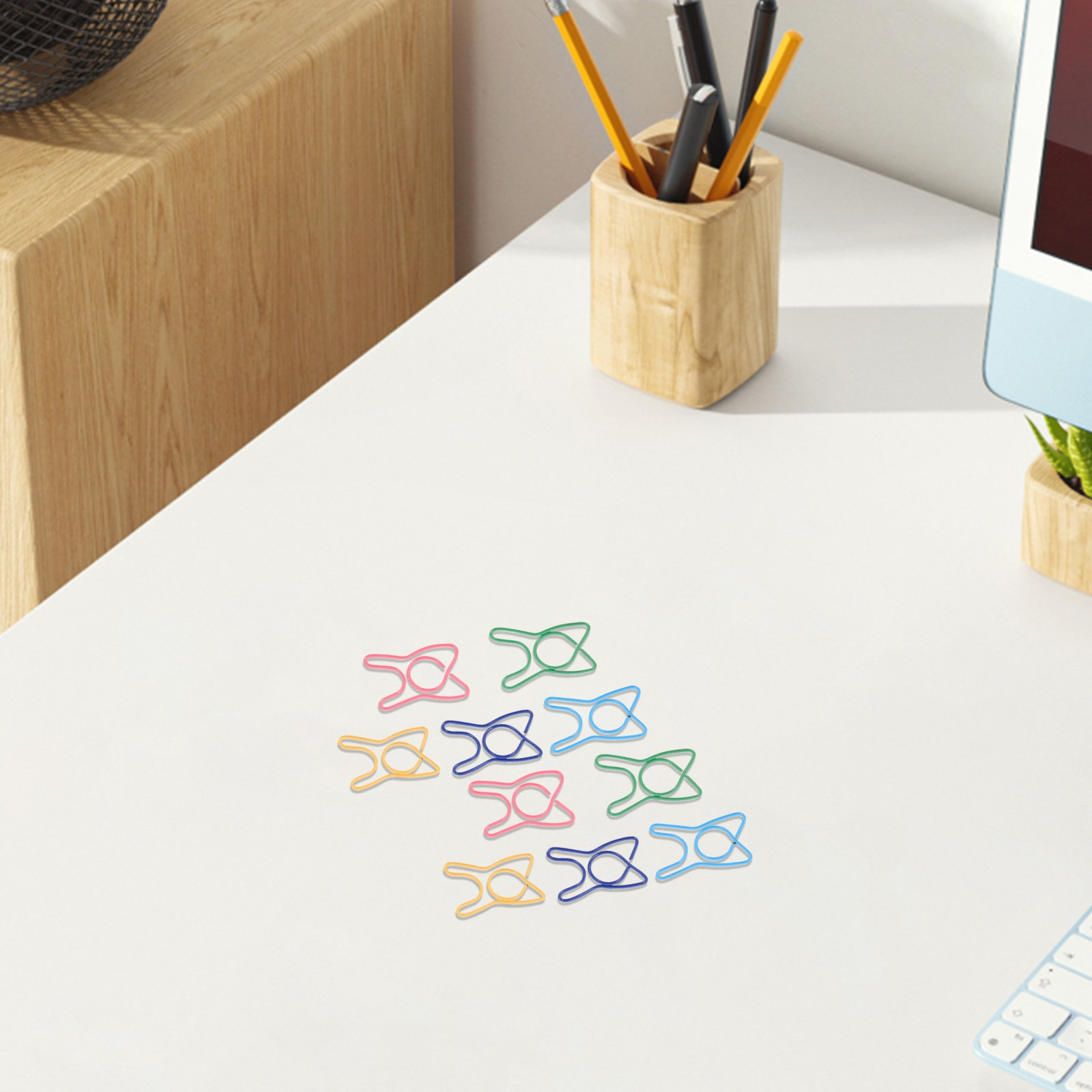 คลิปหนีบกระดาษรูปฟัน 100 ชิ้น  - Binder Clip Assorted บทวิจารณ์และราคา