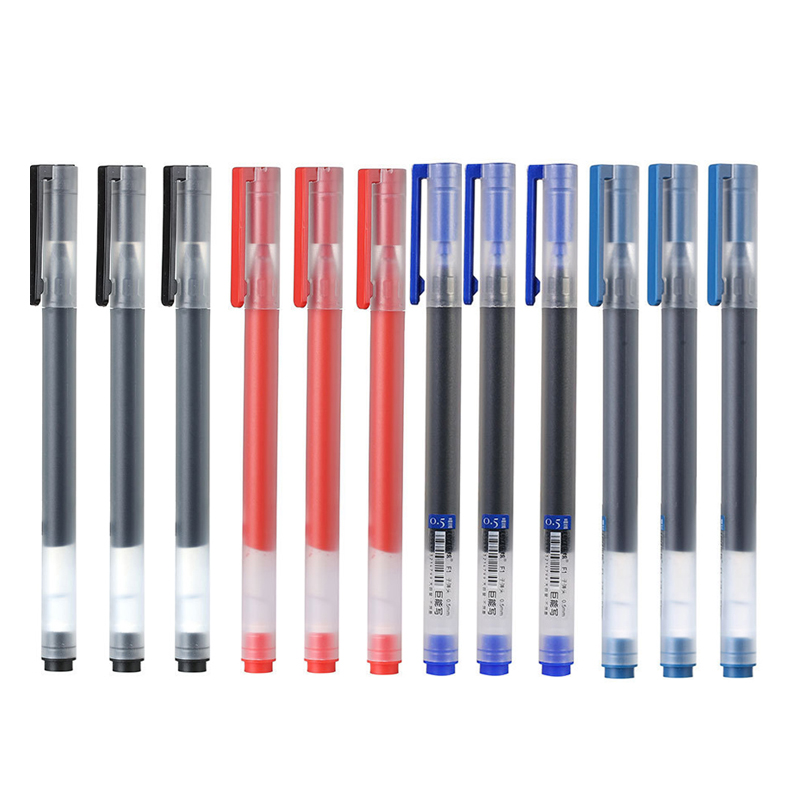 12/6 ชิ้น/ล็อตเจลปากกาหมึก 0.5 - Stationery Supplies Business บทวิจารณ์และราคา
