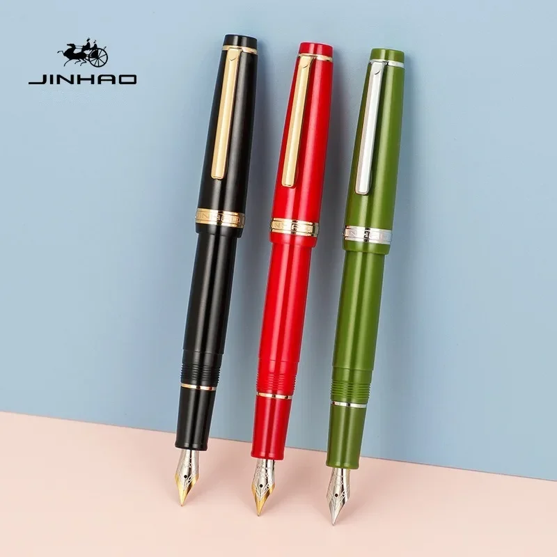 Jinhao 82 Fountain ปากกาคลิปสี - Stationery Supplies Business บทวิจารณ์และราคา