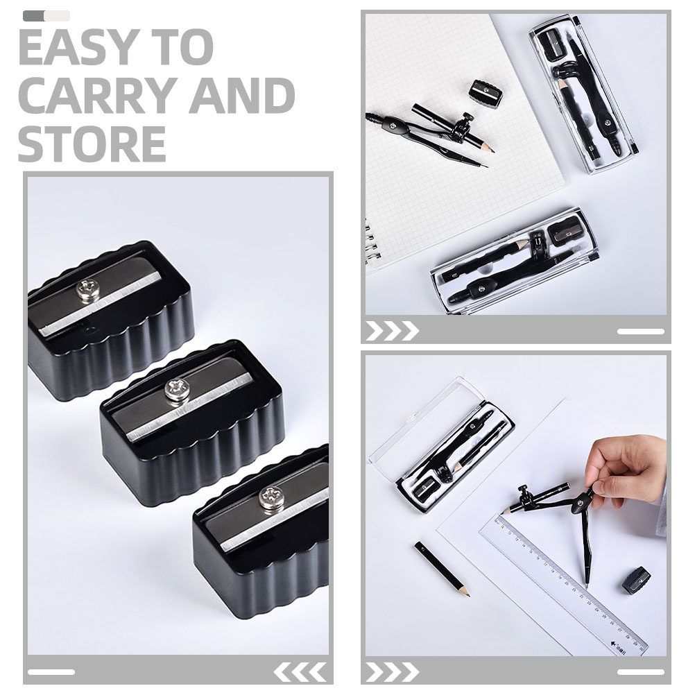 ชุดวงเวียนสำหรับนักเรียน 1 ชุด - Compass Geometry Set บทวิจารณ์และราคา