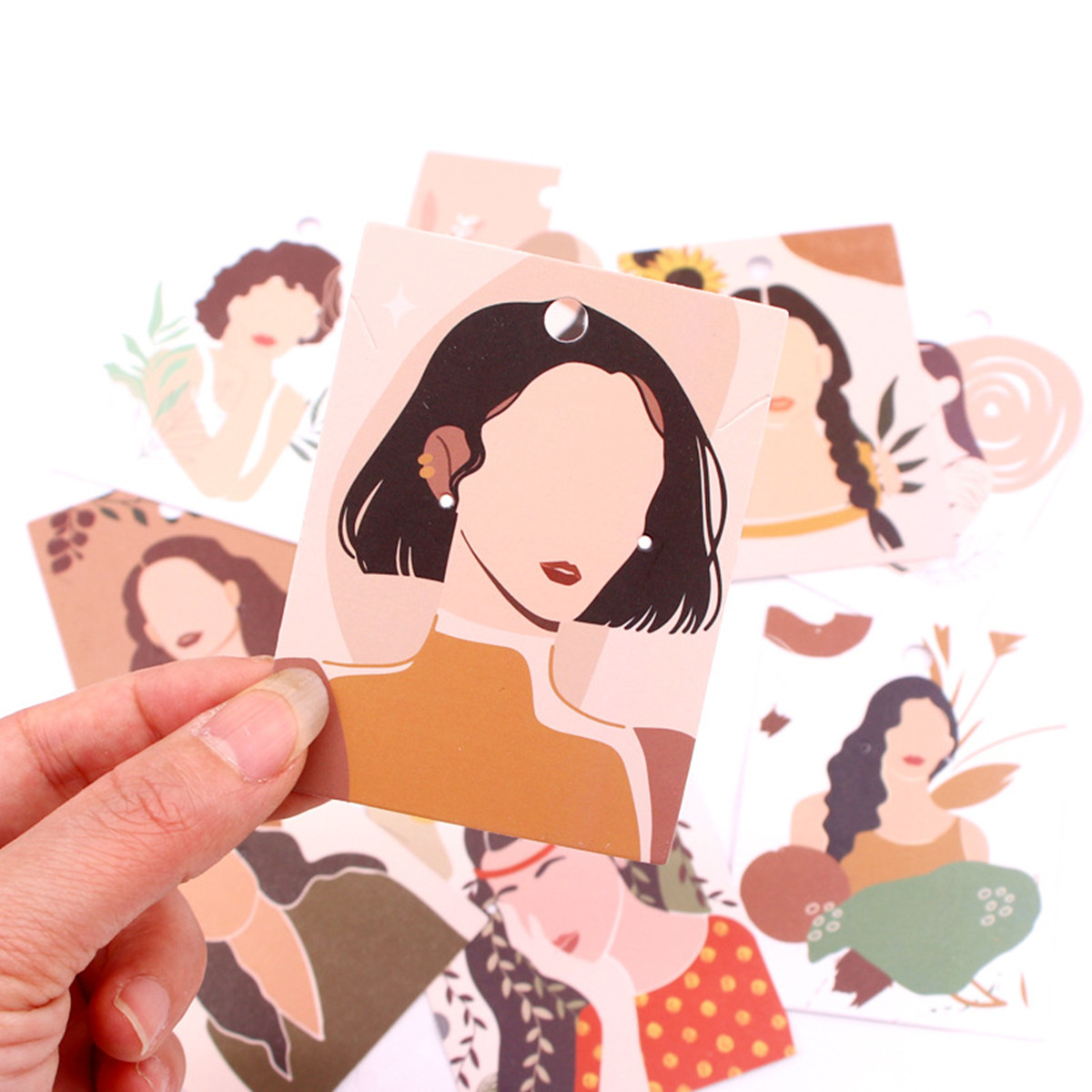 การ์ดแสดงผลต่างหูแบบสุ่ม 20 แบ - Cardstock Paper Pack บทวิจารณ์และราคา