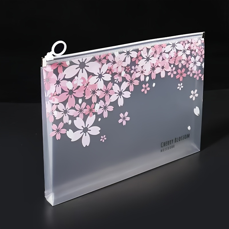 แฟ้มใส่เอกสารลายดอกซากุระ A4 แ - Portfolio Folder Zip บทวิจารณ์และราคา